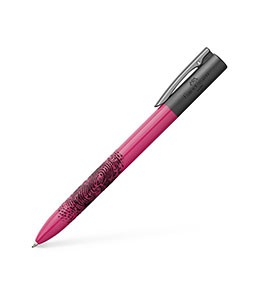 Writink Resin Pink Twist Ballpoint Pen